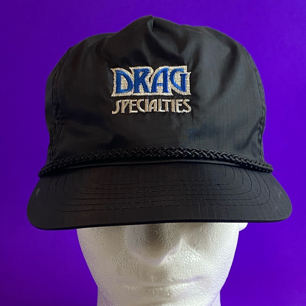 Vintage Drag Specialty slide back hat in excellent condition